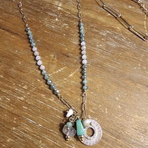 Beautiful gemstone beaded necklace